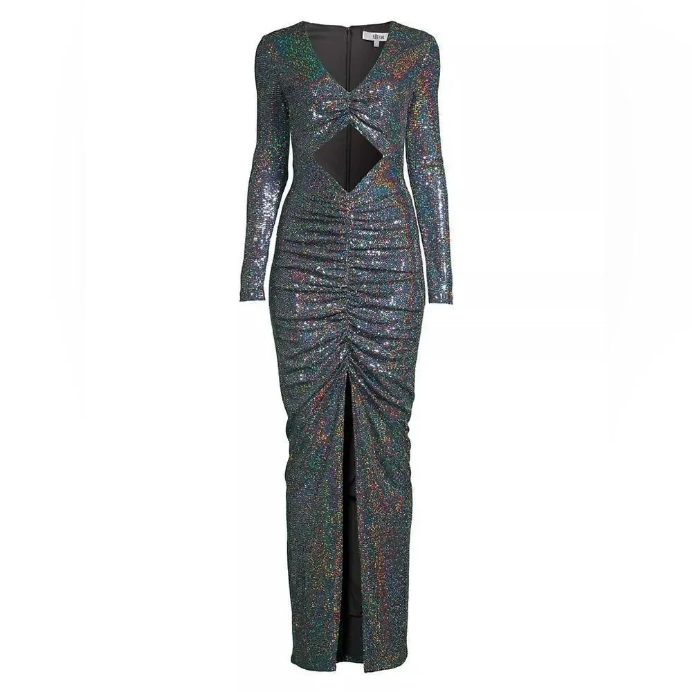 NWOT AIIFOS LONG DRESS/ size small - Picture 3 of 8